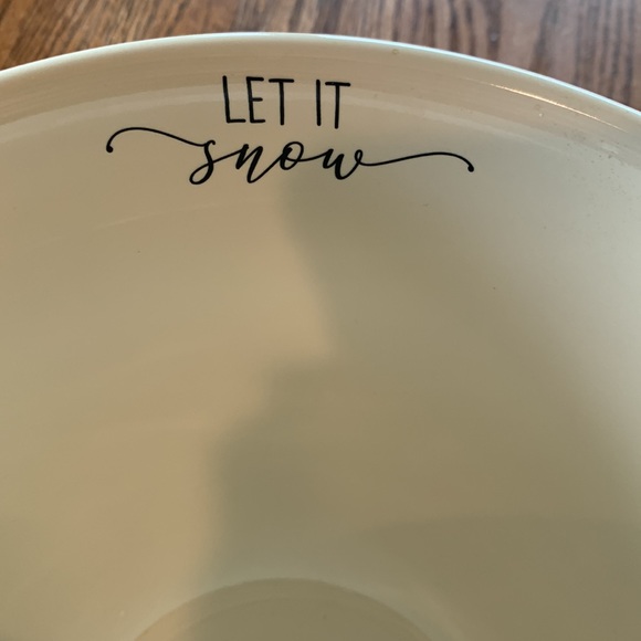 Large snowman mixing bowl - Picture 3 of 10